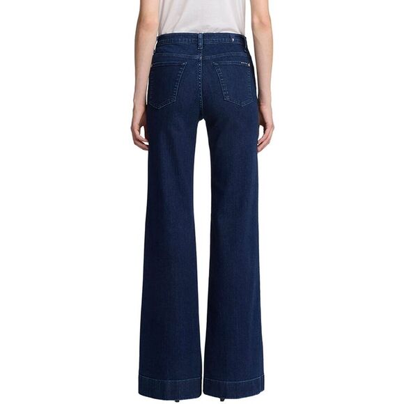 7 For All Mankind Womens  Modern Dojo Classical Flare Leg Jean - Picture 2 of 4